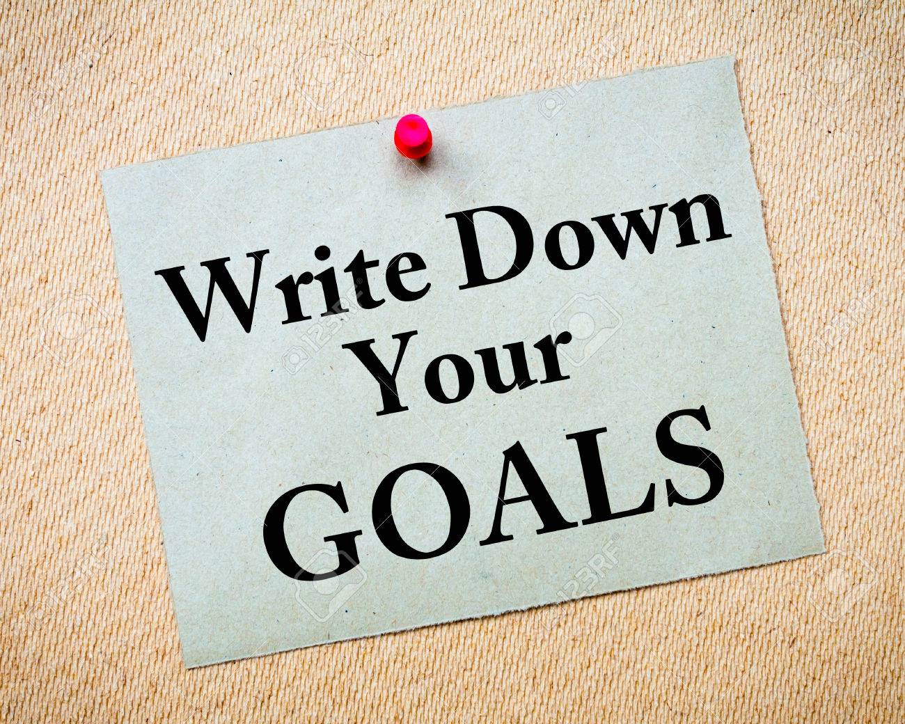 Why You Must Write Down Your Goals – Group Home Riches Practical Tip