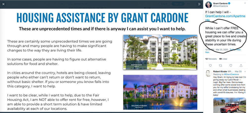 Did Grant Cardone Study the Group Home?