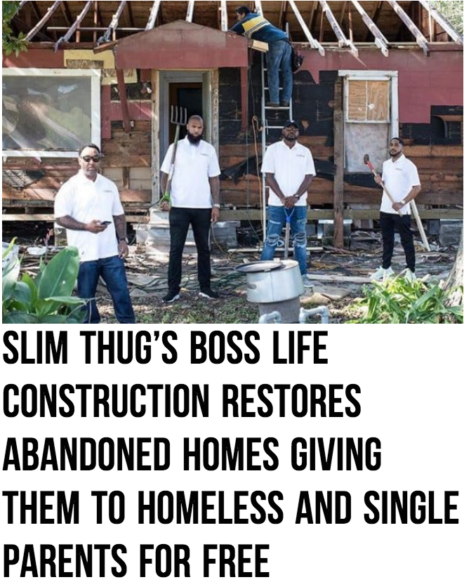 Houston Rapper Slim Thug: Creating Hits and Homeless Shelters